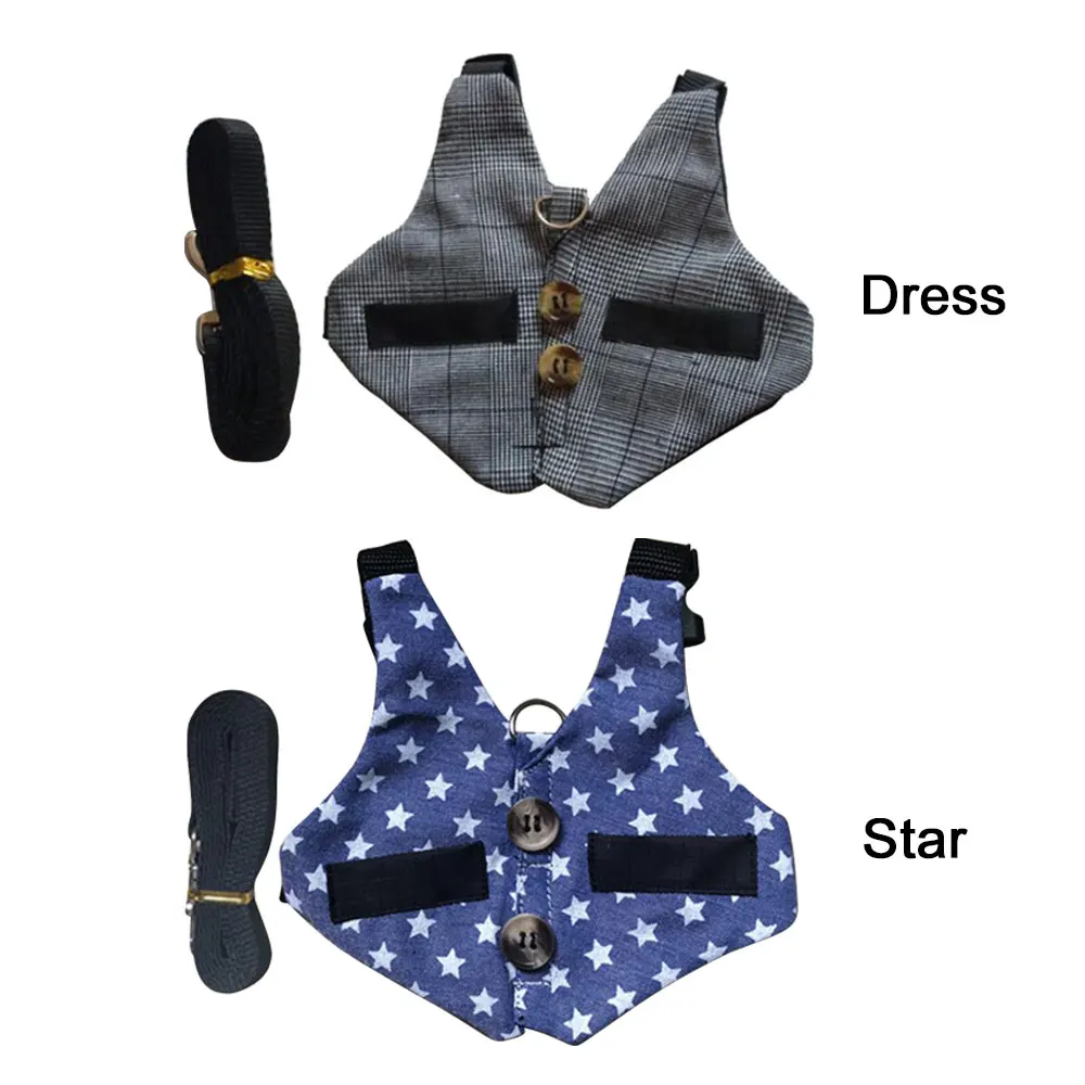 Ремни для кроликов и хомяка сетчатые шлейки с Leas Bunny хорька морской свинки мелких