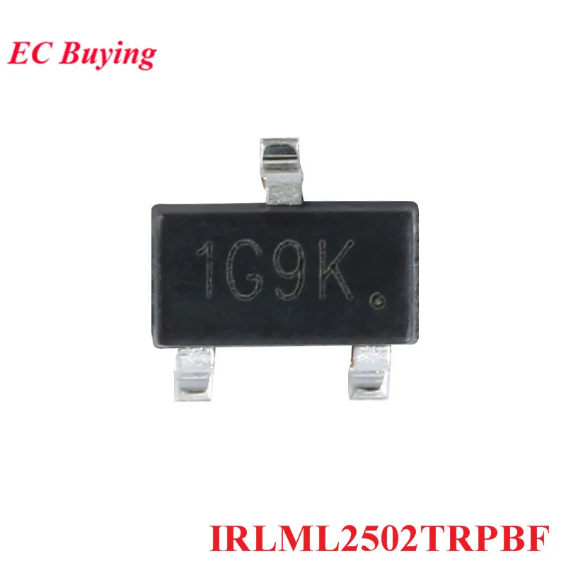 20 шт. IRLML2502TRPBF SOT23 IRLML2502 SOT-23 20V 4.2A IRLML2502TR сенсор SMD мощный MOSFET SOT SOT23-3 новый оригинальный