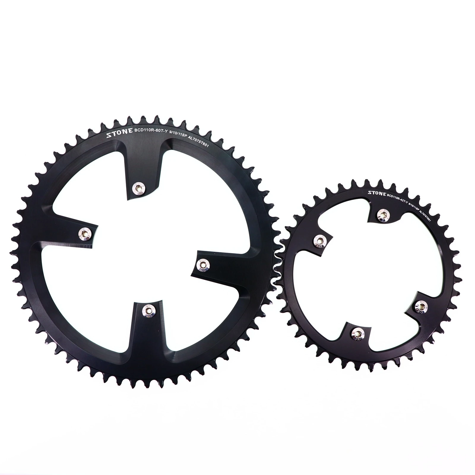 Камень 110 BCD круглая цепь для Shimano R7000 r8000 r9100 34 36 38 42t 48t 50t 54t 56t 58t 60T зуб дорожный велосипед 12s 110bcd