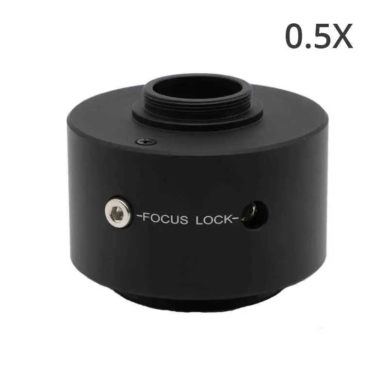 1PC 0.5X Adapter 0.35X 0.5X 0.63X 1X c-крепление микроскоп камера адаптер CCD камера интерфейс для Olympus микроскоп SZX AX CX BX MX - Цвет: 1PC 0.5X Adapter