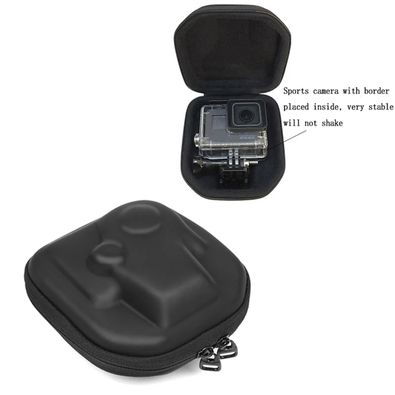 

Portable Bag Waterproof Mini Box shockproof Case for Xiaomi Yi 4K GoPro Hero 8 7 6 5 4 3+ SJCAM SJ4000 Action Camera Accessories