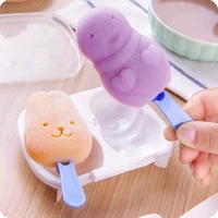 new handmade ice cream mold cute bunny snowman diy popsicle tools family summer accessories for kids mother father dropshipping