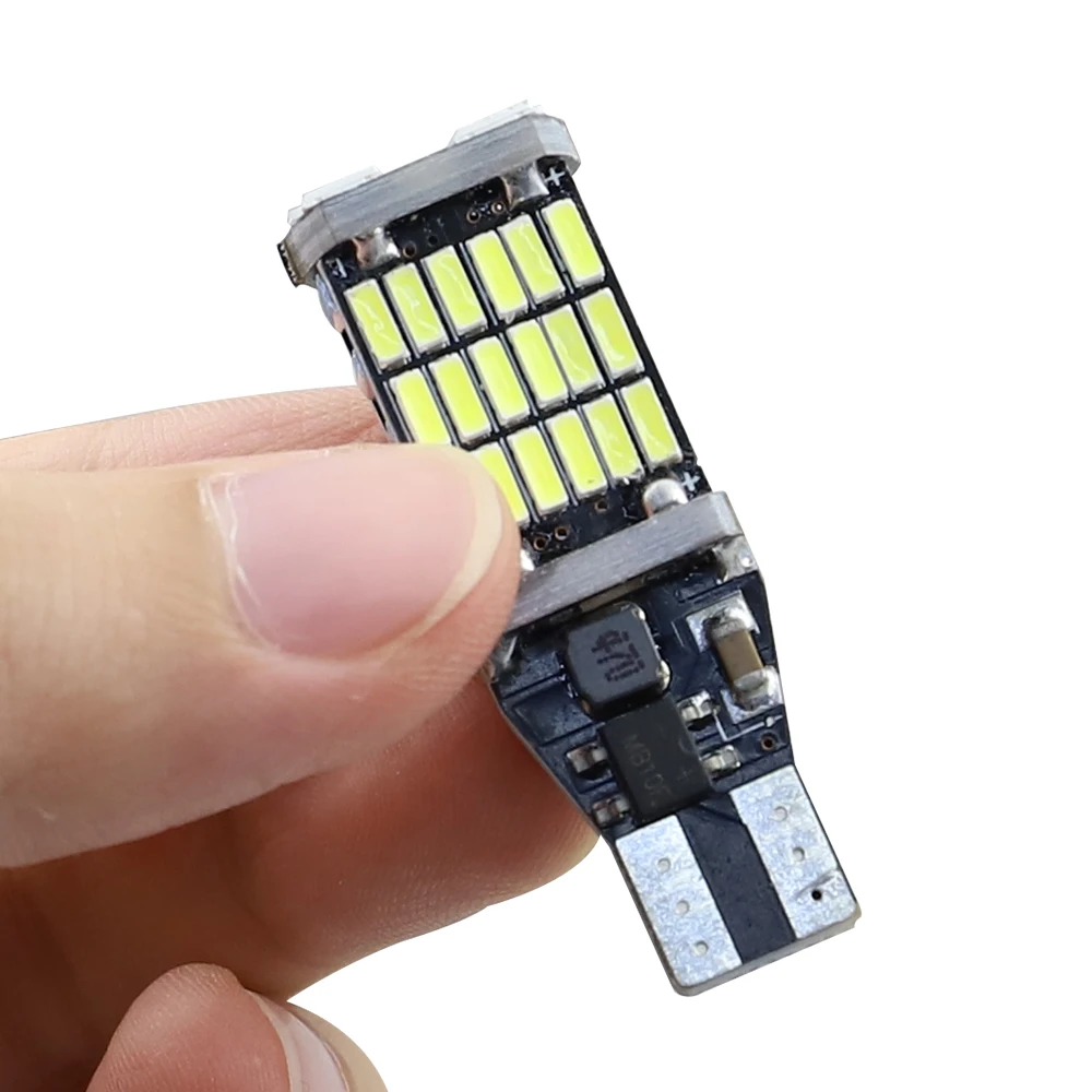 1x задние фары W16W T15 светодиодный Canbus 4014 45SMD 9 Вт нет ошибок автомобильные