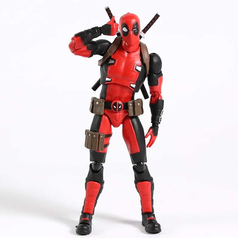 MAFEX № 082 Дедпул гурихиру арт вер. Экшн фигурка Коллекционная ПВХ Модель