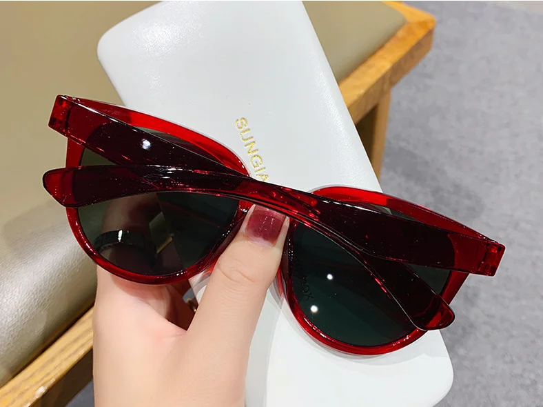 Очки солнцезащитные женские в уличном стиле корейские темпераментные