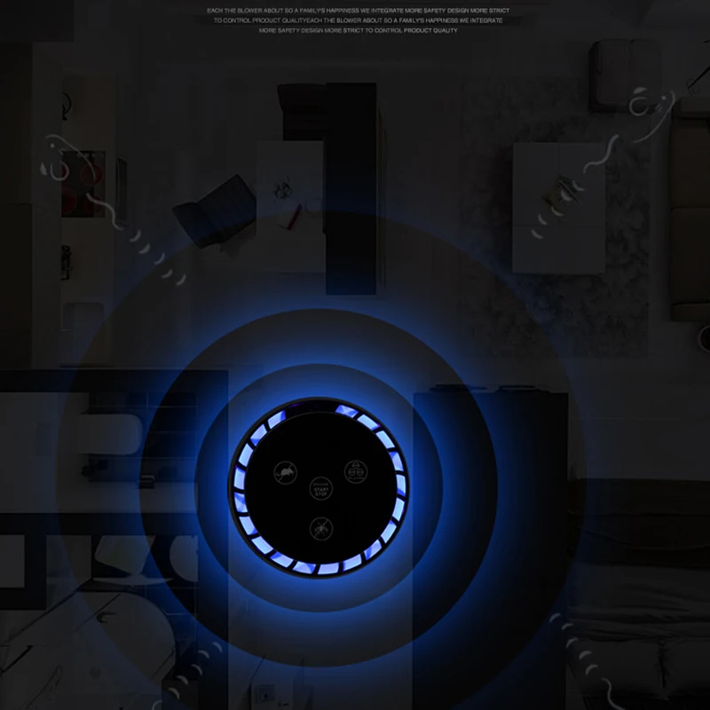 Фотокатализатор убийца комаров Частотная лампа ловушка для Светодиодная