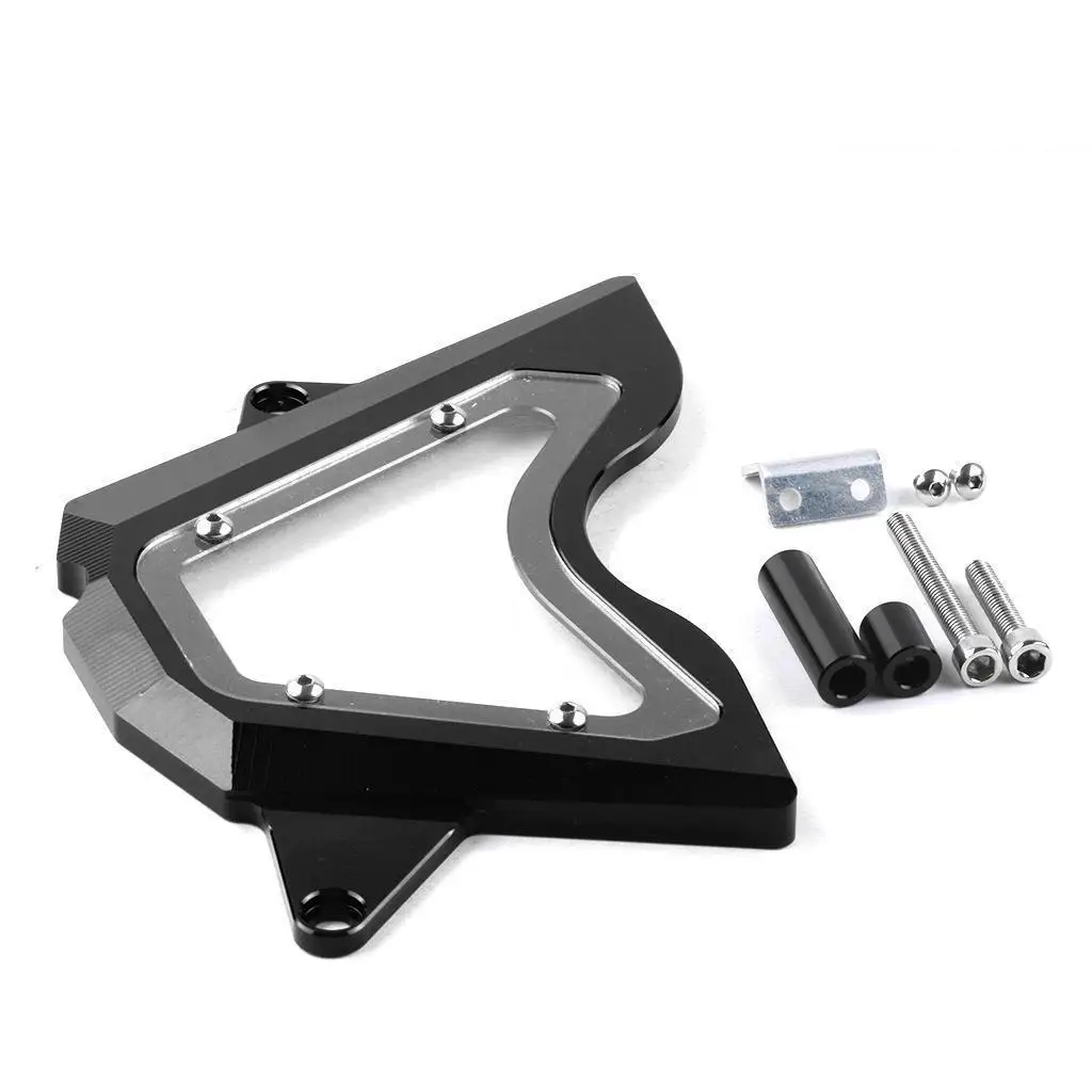 CNC алюминиевая передняя левая сторона Звездочка цепь Защита крышки двигателя