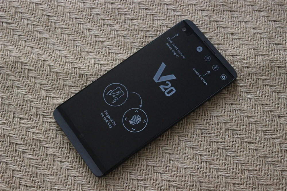 LG V20 H910N F800 разблокированный 5,7 дюймов четырехъядерный процессор 4 ГБ ОЗУ 64 Гб ПЗУ 16 МП LTE отпечаток пальца Android мобильный телефон с двумя sim-картами
