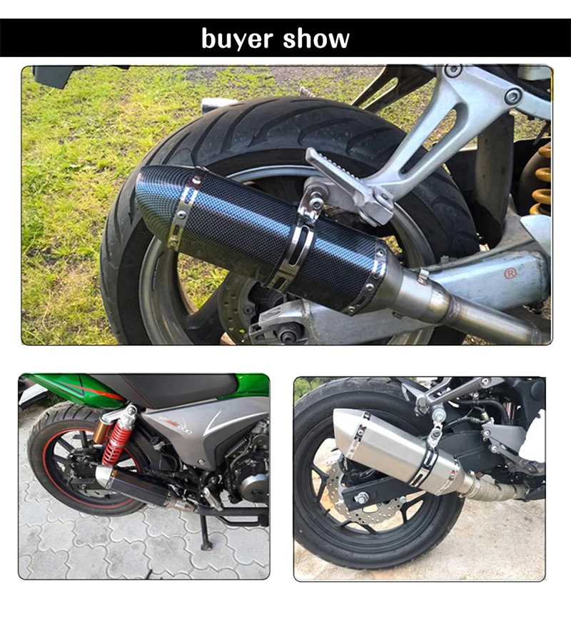 Выхлопная труба Alconstar Ak для мотоцикла глушитель глушителя и велосипеда Yamaha Honda KTM