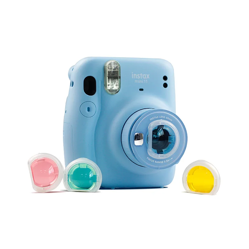 4pcs per Set Colorful Filters Magic Close Up Lens for Fujifilm Instax Mini 11 Instant Camera | Электроника