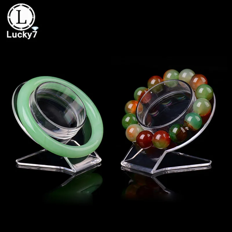 Оптовая продажа 10 шт. прозрачный держатель для браслета витрина органайзер