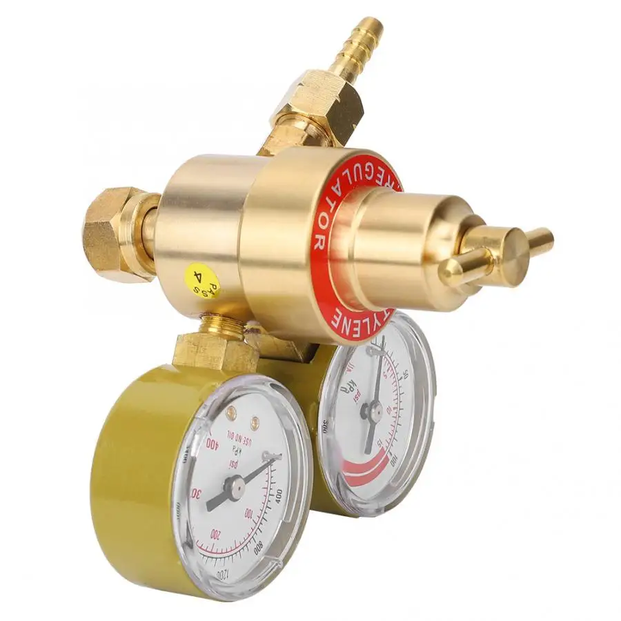 Air Pressure Regulator CGA200 Acetylene Gauge Female Thread for Commercial Industrial Use Argon | Инструменты