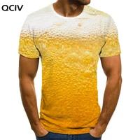 qciv brand beer t shirt men bubble anime clothes novelty tshirt printed funny shirt print mens clothing hip hop cool male o neck