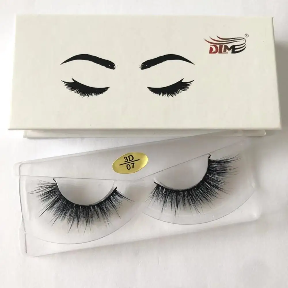 

1Pair Thick Fake Lashes Luxury HandMade Volume Lashes Extension Reusable False Eyelashes