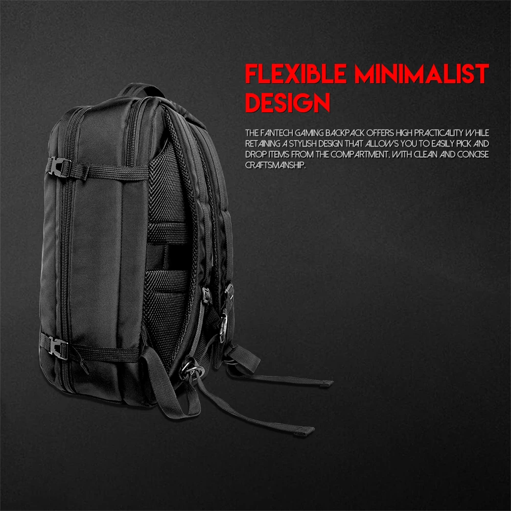 Fantech BG983 сумка для ноутбука большая вместительность рюкзак подходит для 15,6 размера Macbook Air Чехол водонепроницаемый дизайн сумка для ноутбука