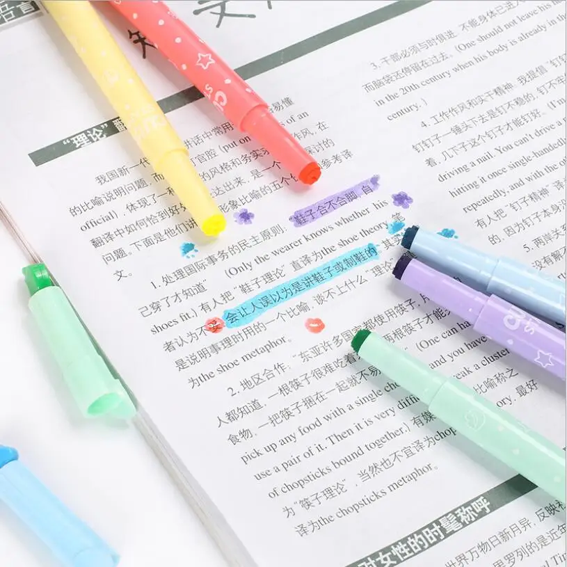 Маркерная ручка карамельных цветов креативная многофункциональная маркерная