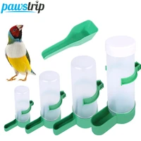 bird water drinker feeder with clip pet bird supplies dispenser bottle drinking cup bowl for parrot cage bird feeder feeding cup