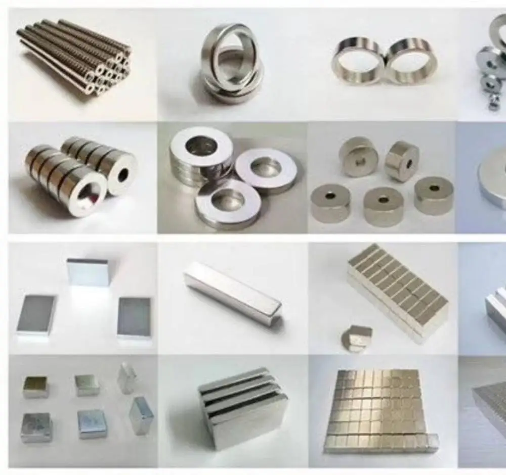 Neodymium Magnet N35 Block Countersunk Permanet Strong Magnets Accept Custom Size | Other Tool Parts