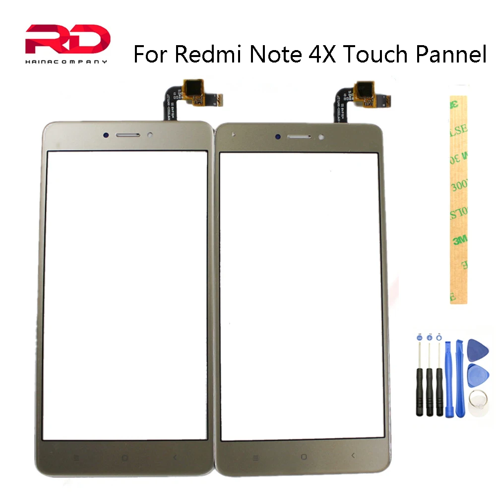 5 дюймов мобильный Note 4X сенсорный экран Переднее стекло с датчиком идеальный