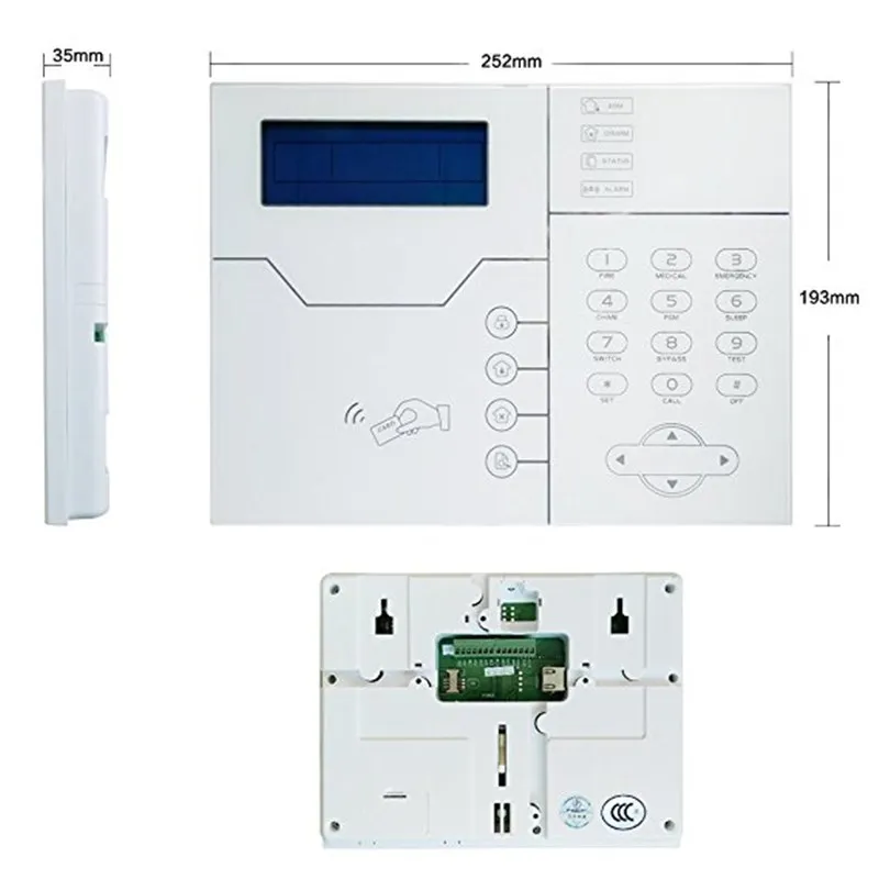 Система сигнализации RJ45 Ethernet TCP IP GSM для системы видеонаблюдения|tcp ip|tcp ip alarm