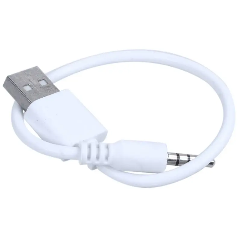 White USB Data Sync Cable Lead For Apple iPod Shuffle 1st 2nd Gen Charger | Электроника