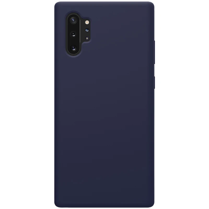 Синий Для samsung Galaxy Note 10 Plus 9 чехол Nillkin роскошный гибкий Чистый силиконовый чехол для samsung Note 10 Plus 9 Nilkin чехол для телефона - Цвет: Синий