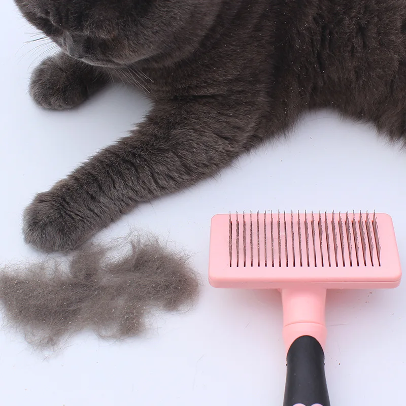 Расческа для собак кошек удобная щетка массажа щенков инструменты ухода за