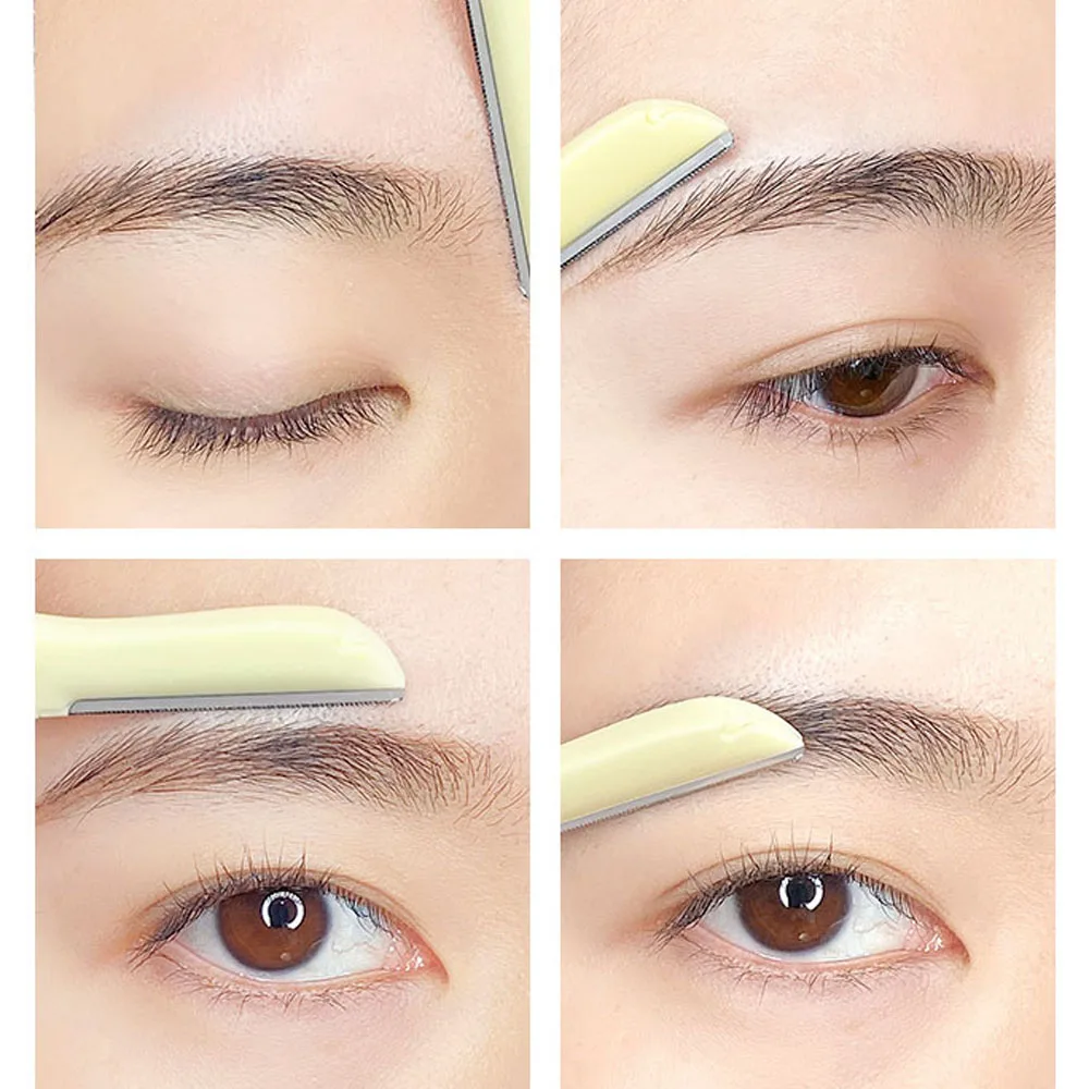 

Eyebrow Trimmer Portable Eye Brow Razor Cute Rabbit Safety Eyebrow Shaving Blade for Men and Women Beginners