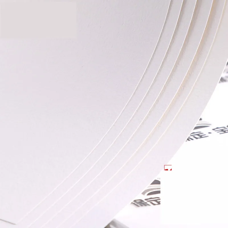 Акварельная бумага из хлопчатобумажной целлюлозы акварельная с тремя