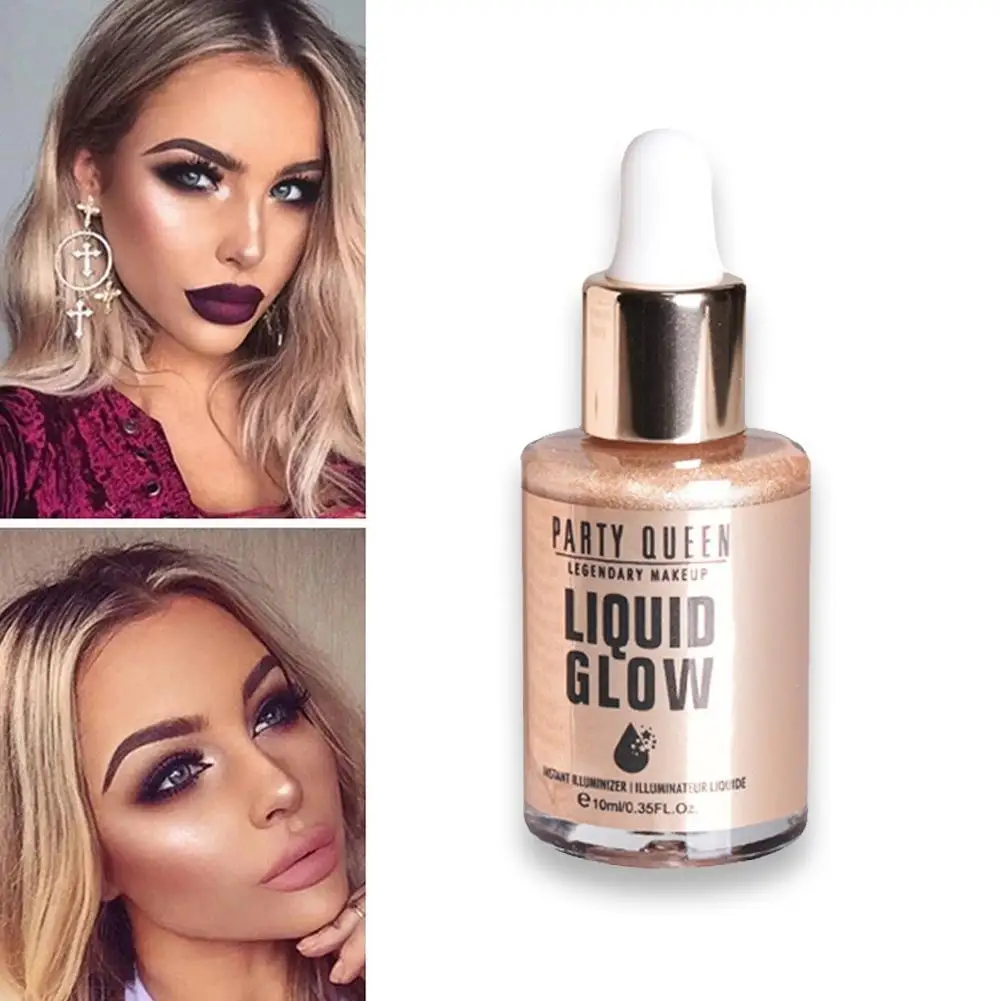 

6 цветов хайлайтеров осветитель контурная макияж осветлитель для лица тональный крем, жидкое косметическое средство для грунтовки бронзат...