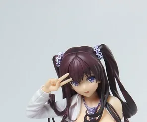 

NEW SkyTube Comic Aun Kanna Yuzuki Illustration by Misaki Kurehito red dress soft breast Ver 1/6 PVC Action Figure Toy