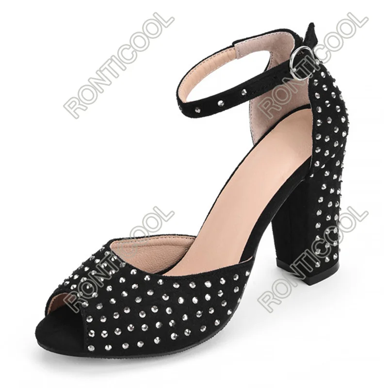 Ronticool ручной работы женские сандалии на танкетке Сезон лето Ремешок щиколотке