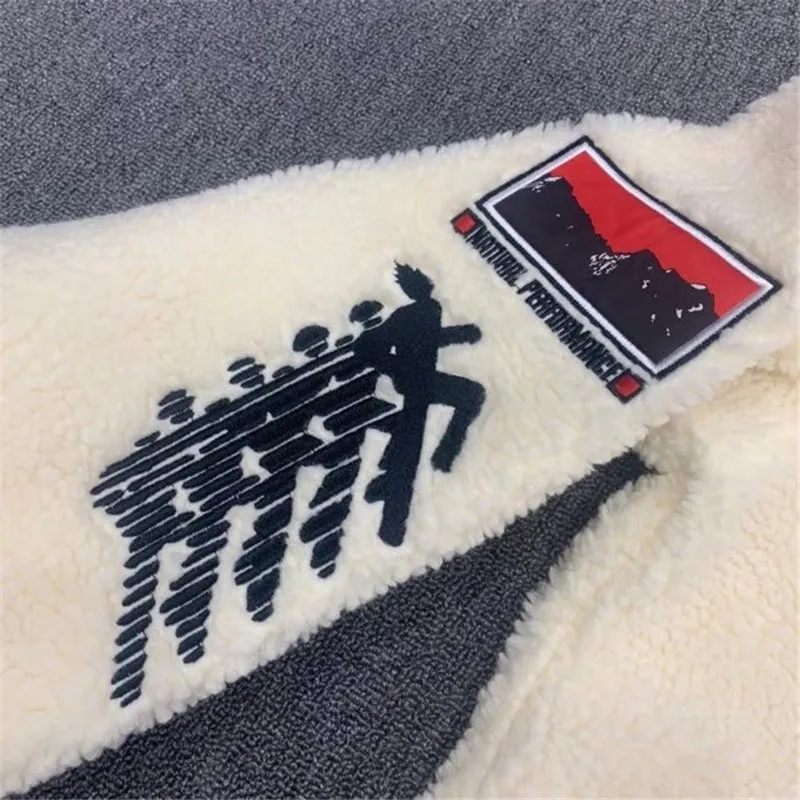 

Lamb Wool FLEECE Travis Scott Cactus Trails Hoodie Men Women 1:1 Top Quality ZIP Embroidery Sweatshirts Pullovers