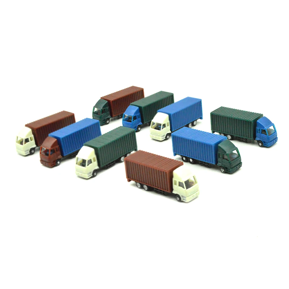 

1/150 Scale Architectural Model Truck Toys Model Plastic Miniature Color Van For Diorama Model Buildings Roads Scenery Making