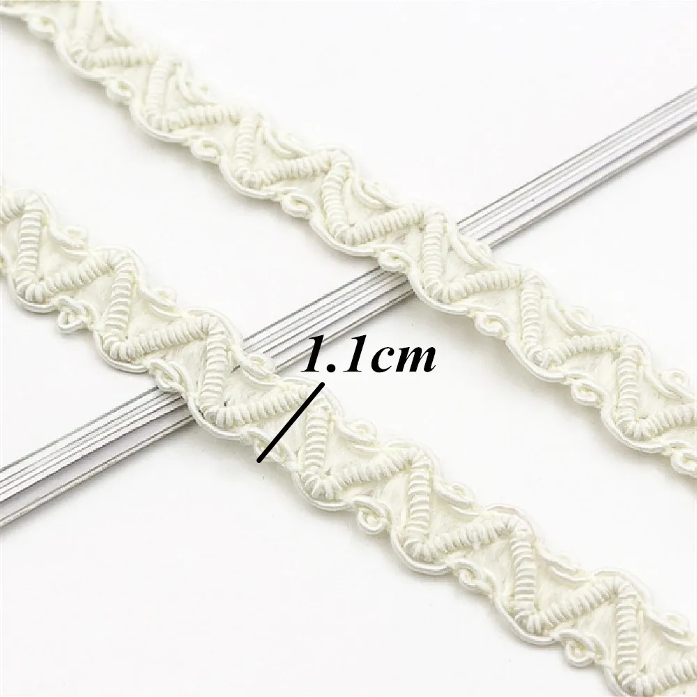 Золотые кружевные ленты волнистые полосатые аппликации для одежды сделай сам 20