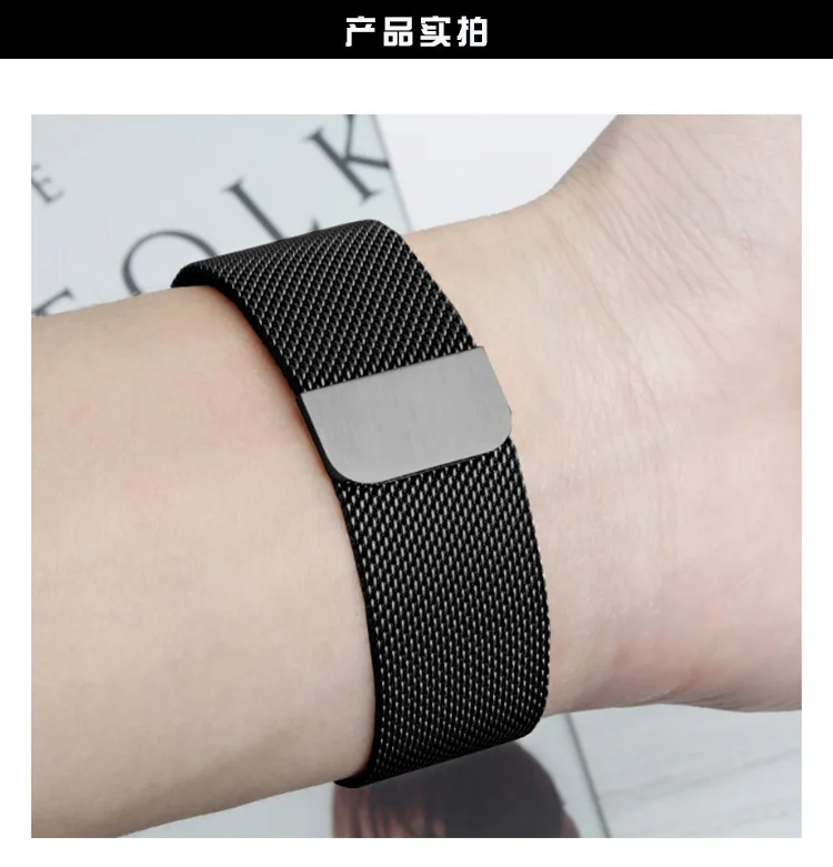 3 в 1 Аксессуары для Amazfit GTS ремешок с чехол металлический Миланский Браслет для Huami Amazfit GTS Band Защитная пленка для экрана
