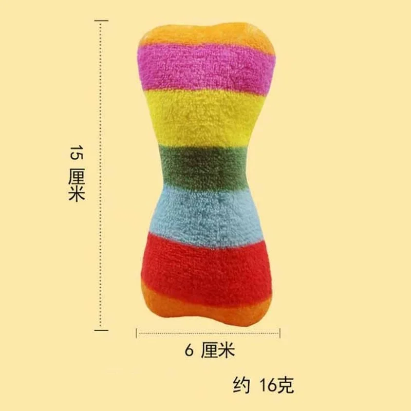 Мягкая игрушка-пищалка визгливый плюшевый звук для овощей и фруктов арбуза