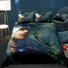 Комплект постельного белья Nier Automata A2, размер TwinQueenKing, роскошное покрывало, с наволочкой, домашний декор для кровати, дропшиппинг