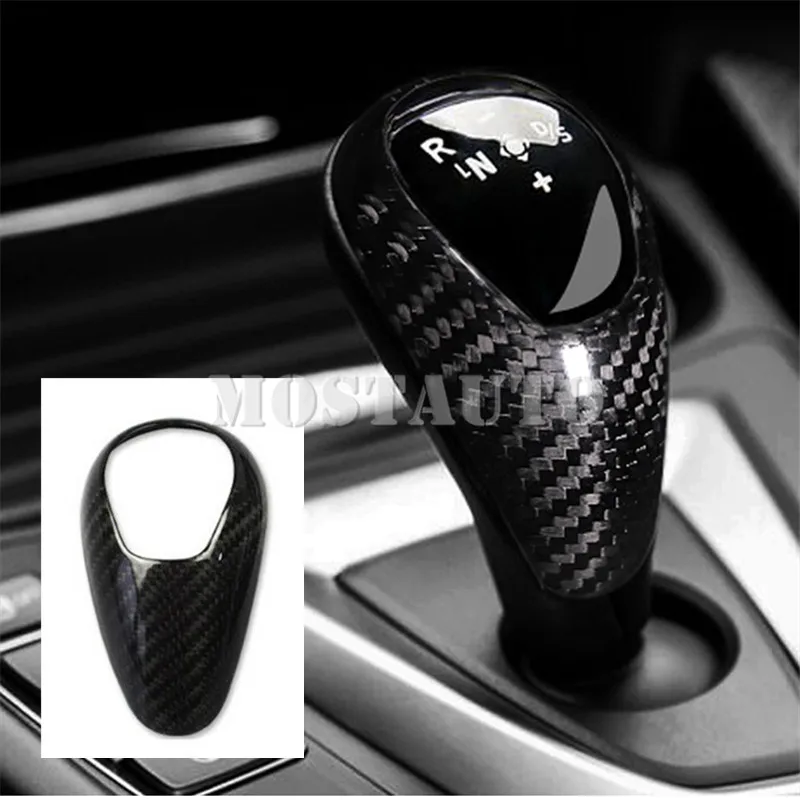 

Для BMW M5 M6 F10 F12 консоль из углеродного волокна ручка переключения передач накладка 2011-2016 1 шт. черный/красный декор автомобиля отделка автомобиля