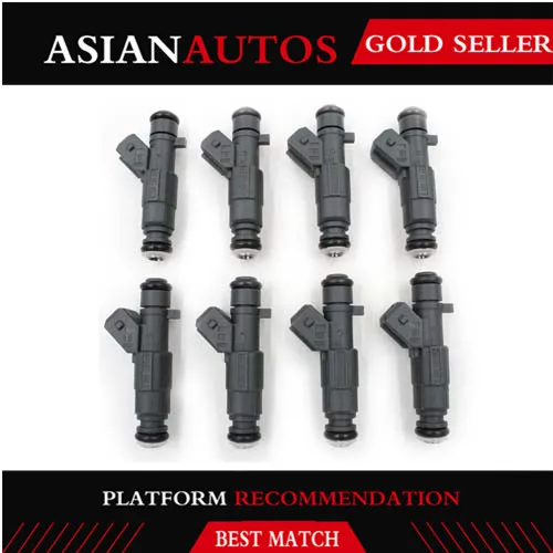 

8X 0280156211 Fuel Injector Nozzle for Rover 75 Porsche 928S Ford F-250 F-350 F-450 Chevrolet Corvette Pontiac Lotus Esprit Jeep