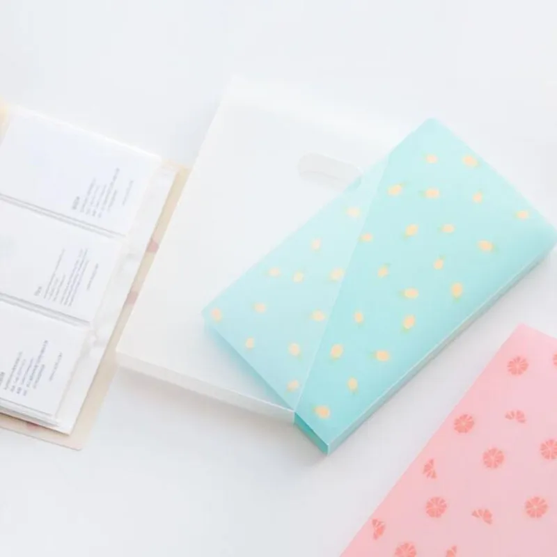 1 шт. держатель для ID карты с 96 слотами симпатичная книга карт большой вместимости