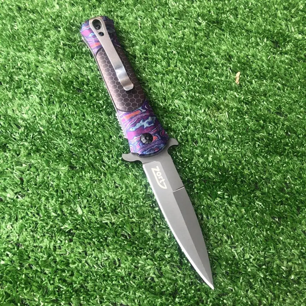 Мини-Спиннер радужного цвета нож для фруктов кемпинга маленький складной