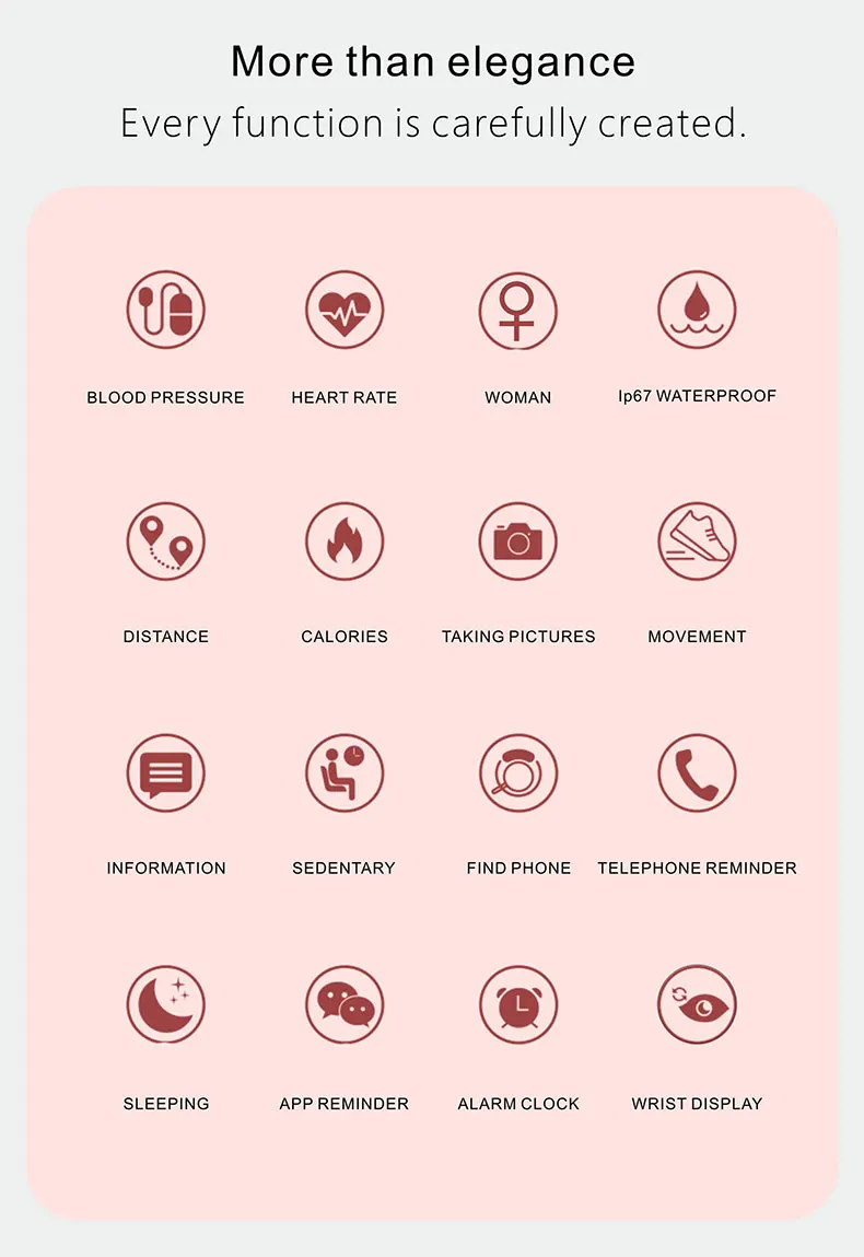 Женский умный Браслет умные часы для женщин фитнес трекер пульсометр кровяное