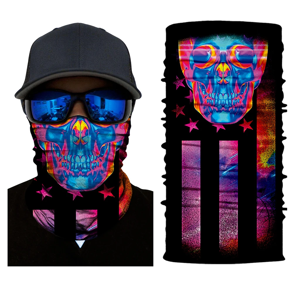 Балаклава мотоциклетная полумаска для езды ветрозащитные маски лица Забавный