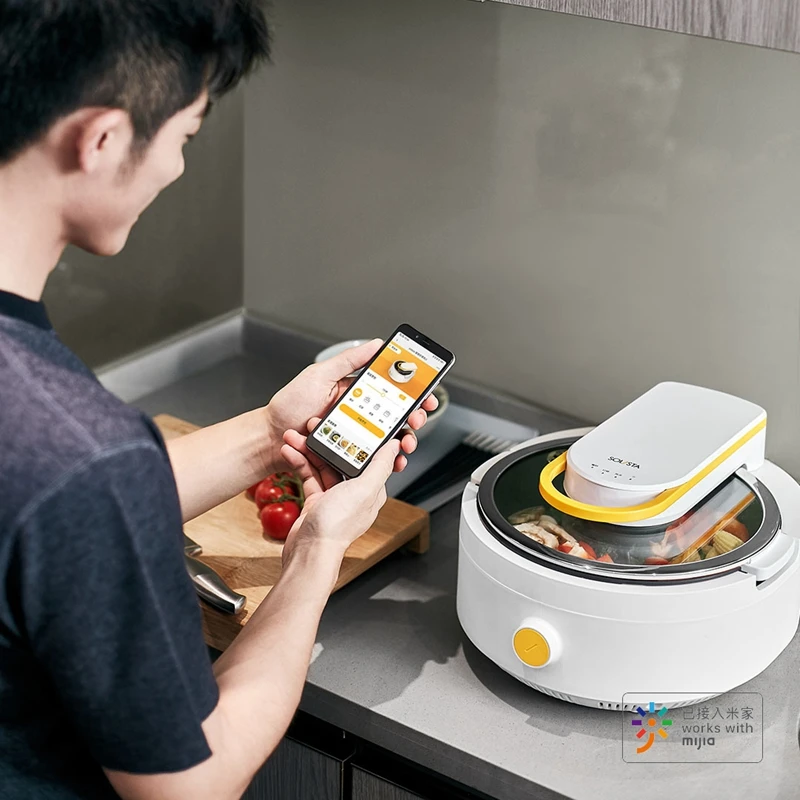 Xiao Mi You Ping Solista intelligent stir-fry machine automatic home cooking robot |