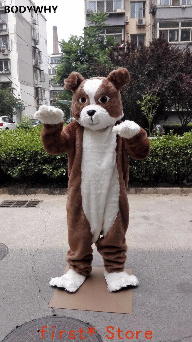 

New Bulldog Mascot Costume Suit Cosplay Party Dress Unisex Halloween Adult 2019 Hot Interesting Funny Cartoon Character Clothing
