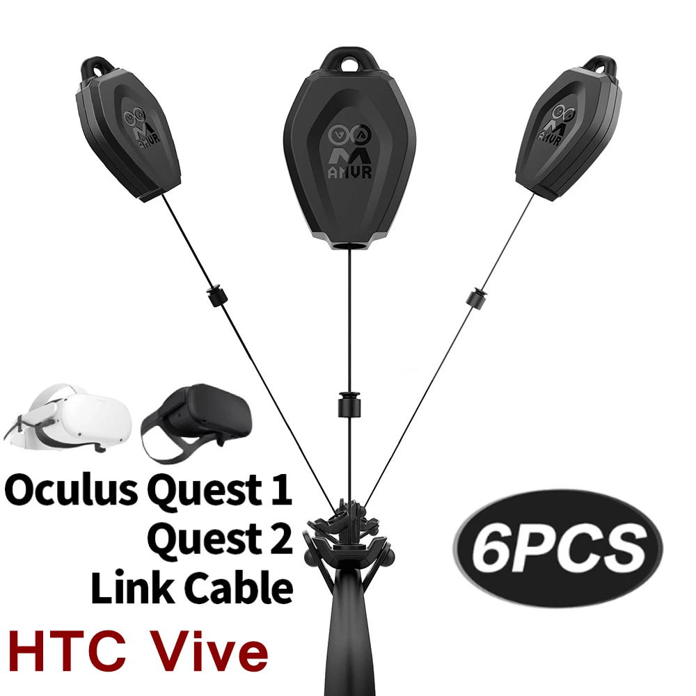 Управление кабелем VR для Oculus Quest 2 Link Rift S/Индекс клапана/аксессуары очков HTC Vive