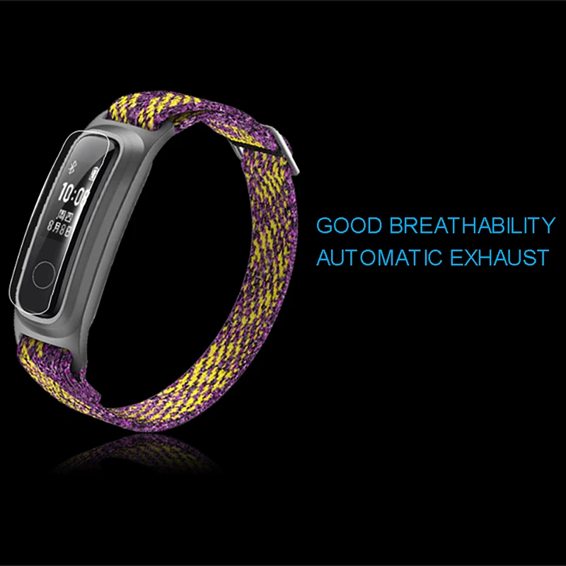 2 шт. защитная пленка для Huawei Honor Band 4 5 5I Гидрогелевая Защитная экрана Mi 3
