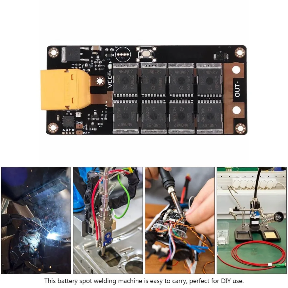 

1 Set Battery Spot Welding Machine PCB Circuit Board Welding Equipment for 18650