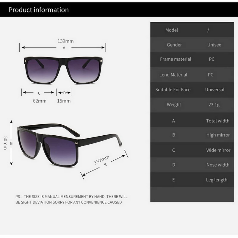 

Vintage Rivet Women Sunglasses Travel Square Frame Glasses Shades For Women Luxury Brand Designer Mirror Eyeglasses Lens MM53